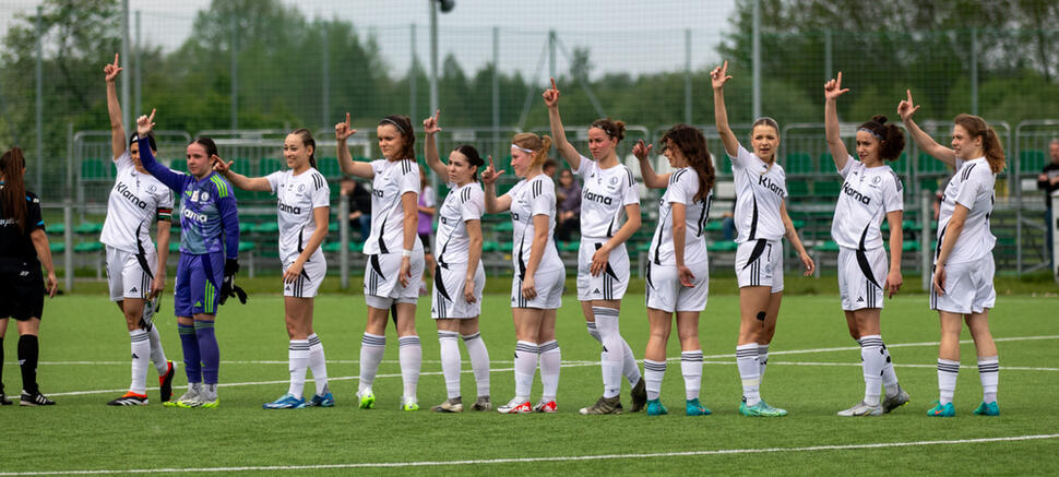 Legia Ladies - Ząbkovia 6:0 (4:0)